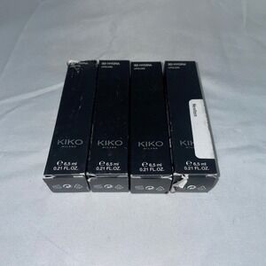 Lot of 4 Kiko Milano 3D Hydra Lipgloss 17 Pearly Mauve 0.21 fl oz Each New Boxed